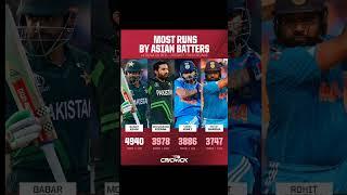 MOST Runs By Asian Batters #shortsviral #cricket #shortvideo #ytshorts #trending #feed #video