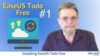 Installing EaseUS Todo Free