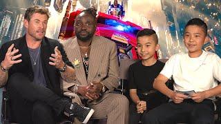 Interview With Chris Hemsworth and Brian Tyree Henry Transformers One  CKN