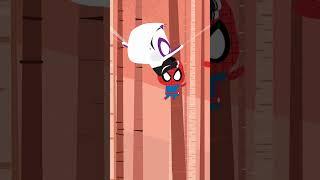 With great powers come great... multiverses! #MonicaToy #Spiderverse #shorts