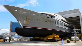 ▶️YACHT PRODUCTION line: Manufacturing boatsSuperYachts – How it's made? [Boat & Yacht Building]