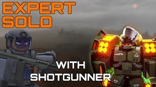 SOLO EXPERT with SHOTGUNNER | Tower Defense X | Roblox