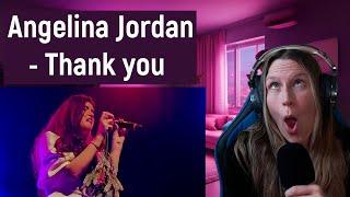 Angelina Jordan - Thank you ( stripped down version ) | REACTION