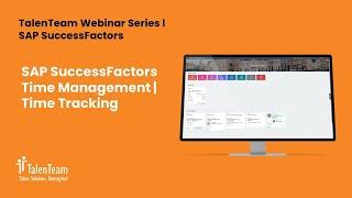 SAP SuccessFactors Time Management | Time Tracking