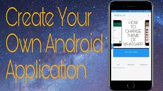 How to create your own android app in 5  minutes for free without coding Techno JS