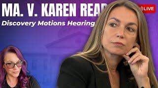 LIVE COURT | MA v. Karen Read Discovery Motions Hearing