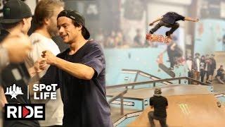 Chris Joslin Biggest Backside Flip Ever -Tampa Pro Independent Best Trick 2016