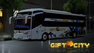 Bhumi bus livery | MAYYLO YT | bhumi giftcity livery | bussid mod | bussid | surat all travels