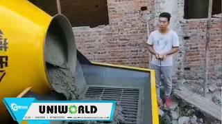 Reversible Drum Mixer Machine With Concrete Pump