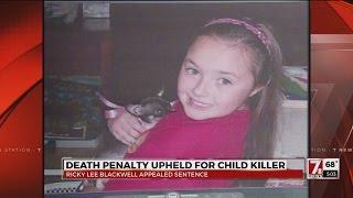 Death penalty upheld for child killer