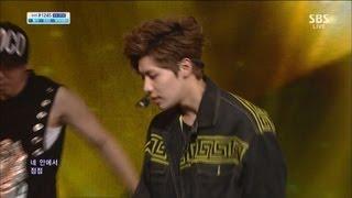 Henry [Trap (feat Taemin)] @SBS Inkigayo Popular song 20130617