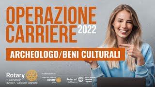 Archeologo - Operazione Carriere 2022