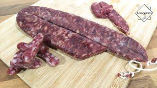 SÓLO 1 INGREDIENTE Cómo Hacer LONGANIZA CURADA en NEVERA de forma MUY FÁCIL, YA NO COMPRO MÁS!