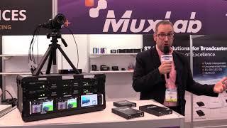 Muxlab 3G SDI/ST2110 Over IP Gateway Converters