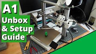 Bambu Lab A1 3D Printer | Unbox and Setup Guide