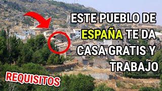 ️ ESTE PUEBLO ubicado en Zaragoza, ESPAÑA, ofrece CASA gratis y empleo por vivir allí