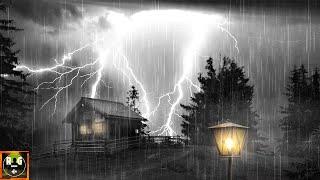 No more sleepless nights! Violent Thunderstorm Sounds with Heavy Thunder and Rain to Sleep, Relax