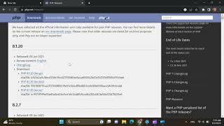 How To Download Older Versions Of PHP