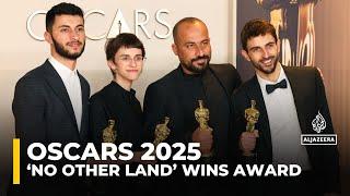 Israeli-Palestinian film No Other Land wins Oscar for best documentary