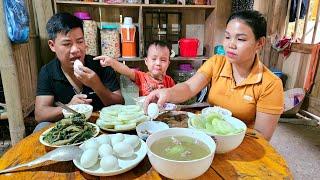 Harvest duck eggs goes to the market sell - processing cooking | Hà Tòn Chài
