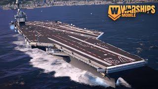 the Aircraftcarrier is very strong in Warships Mobile 2