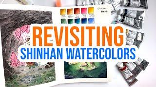 Revisiting ShinHan Watercolors! - Extra-fine Watercolor Paints 