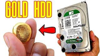 500000 hard disks drive scrap HDD gold recovery