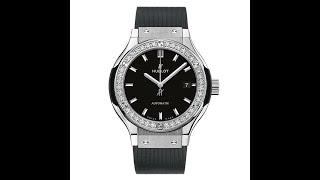 Hublot Classic Fusion Titanium 33mm Custom Diamond - EU LUXURY