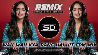 WAH WAH KYA RANG HAI EDM REMIX - SUPER HIT DANCE MIX - DJ SIDAY REMIX - 2024 NEW