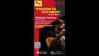 Turn Your Passion into a Paycheck: A Session with Mithilesh Vazalwar, India's Leading Coffee Expert