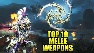 Top 10 Most Popular Melee Weapons In Warframe The Past 2 Years!