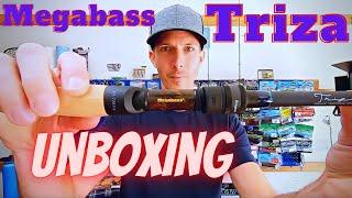 Unboxing Megabass Triza Dragoon 3 Piece Travel Rod