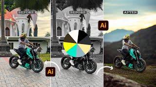 Before And After Coolors Palettes Trending Reels Editing | Before & After Photo Reels Tutorial