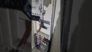 переносим счётчик в новый шкаф, Германия #electric #elektrik #электрика #германия #электрик #работа