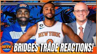 Knicks News: Mikal Bridges Trade Reaction & Salary Cap Outlook w/ Bobby Marks, Rob Perez & JD!