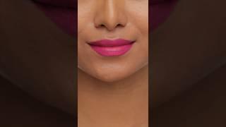 Trying Smudge-Proof Liquid Lipstick| Nykaa Matte Liquid Lipstick | Nykaa Swatch Library #Shorts