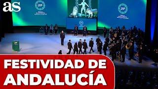 ENTREGA de MEDALLAS de ANDALUCÍA y títulos de HIJO PREDILECTO en el DÍA DE ANDALUCÍA