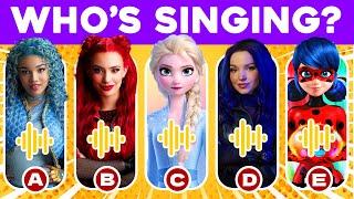  Descendants VS Disney Princess  Disney Quiz Battle! | Flash Quiz