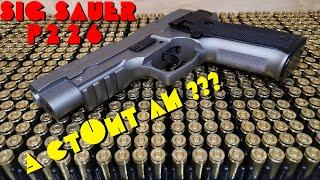 ОБЗОР и сразу "РЕАЛЬНЫЙ" ТЕСТ НА ДОБРОВОЛЬЦЕ || Sig Sauer P226 (он же P226 TK PRO)