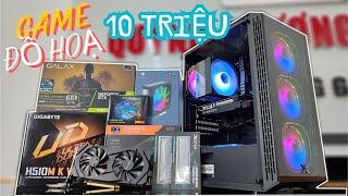 PC sinh viên hơn 10 triệu, thiết kế đồ họa hay chơi Game cũng được [QPC]