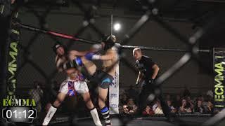 **ECMMA** Evolution Combat Sports Network - Bradley Fowle vs Lee Dobinson