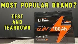 Li Time 12V 100Ah LiFePO4 Battery Review Test Teardown