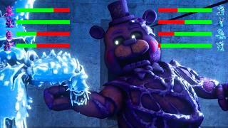 FNAF: Toxic Toys vs. Black Ice Withered with Healthbars