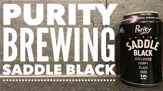 Purity Saddle Black Unfiltered Hoppy Black Beer By Purity Brewing | British Craft Beer Review