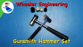 WHEELER GUNSMITH TOOLS HAMMER SET // The Wheeler Master Gunsmithing Tools Brass Hammer Set