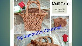 Tas Tali kur motif Toraja