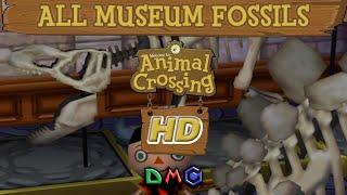 Animal Crossing - All Museum Fossils | HD Texture Pack | Widescreen (GCN)