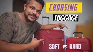 HARD VS SOFT LUGGAGE : SHOPPING TROLLEY BAG