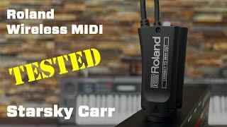 Roland Wireless MIDI WM-1//Review and Demo