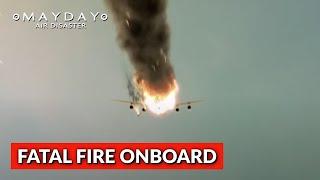 DC-8 Engulfed in Flames Mid-Flight | Mayday Air Disaster